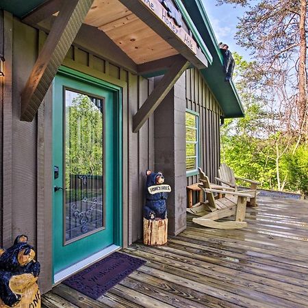 Secluded Cabin With Hot Tub, 3 Mi To Pigeon Forge! Sevierville Esterno foto
